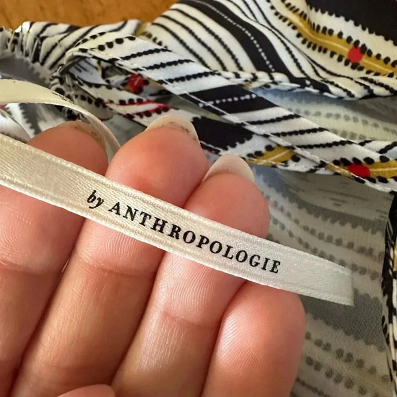 NWT Anthropologie Dress Black Motif Bare Cutout Maxi Pullover Dress Size Medium. - Picture 7 of 7